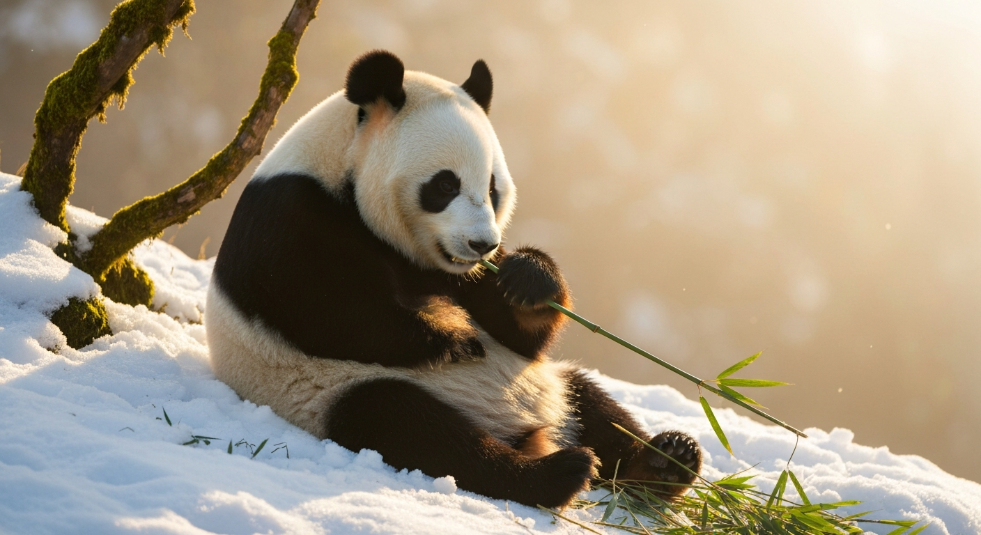 Pourquoi le panda ne tombe‑t‑il pas en hibernation ?
