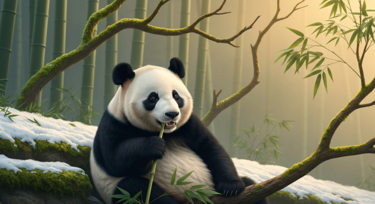 Les sens du panda : comment odorat, vue et ouïe façonnent sa vie de bambou