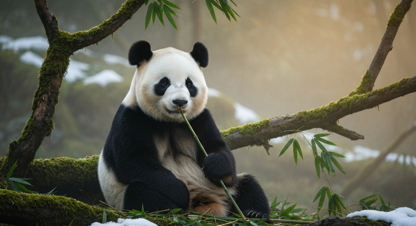 Combien de pandas sauvages vivent encore ?