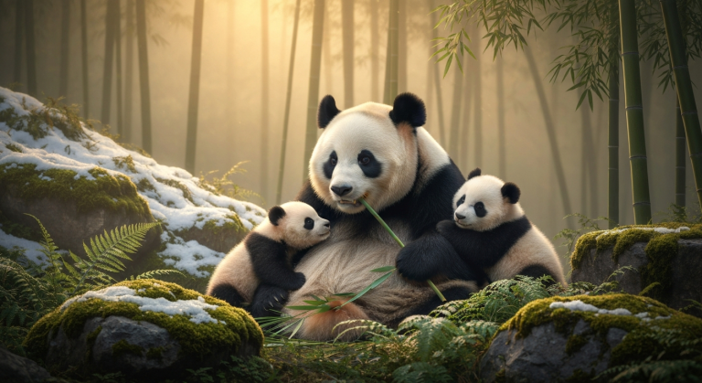 Pourquoi la mère panda ne garde-t-elle souvent qu'un seul petit ?