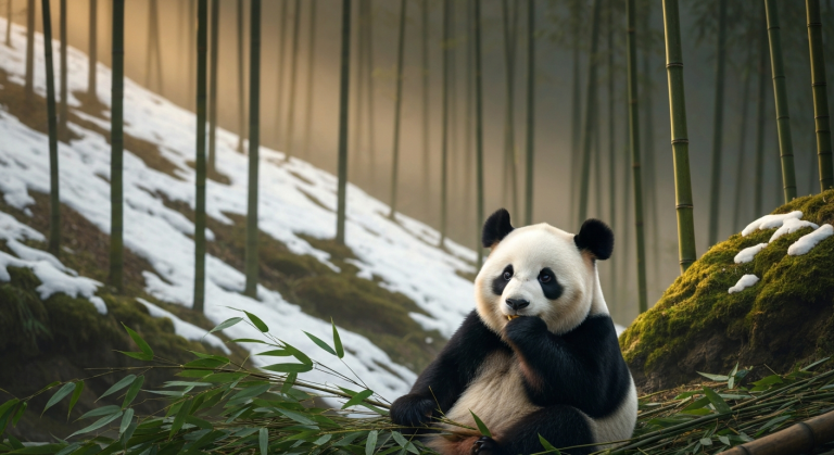 Climat et bambou : le régime du panda menacé ?