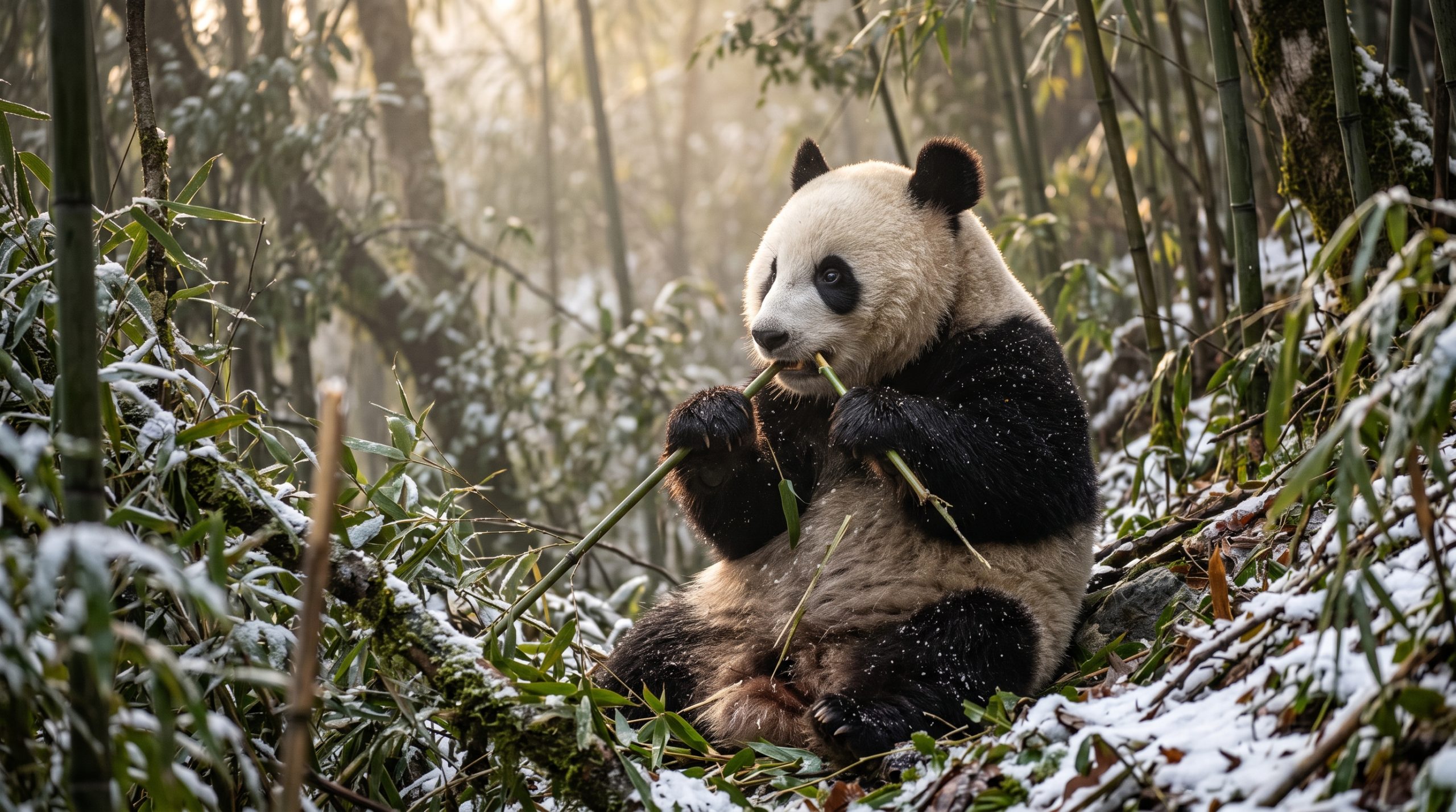 Panda et ours brun : que subsiste-t-il de l’ours dans le grand panda ?