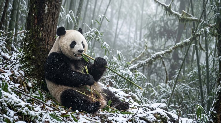 Quelle taille et quel poids pour un panda adulte ?
