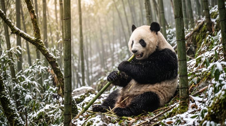 Le pelage du panda : comment il reste épais, huileux et résistant à l'eau