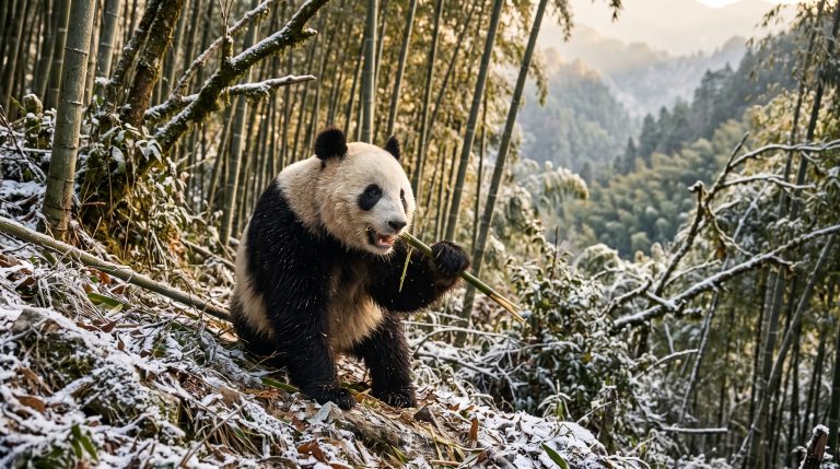 Combien peut courir un panda et pourquoi sa course est si particulière ?